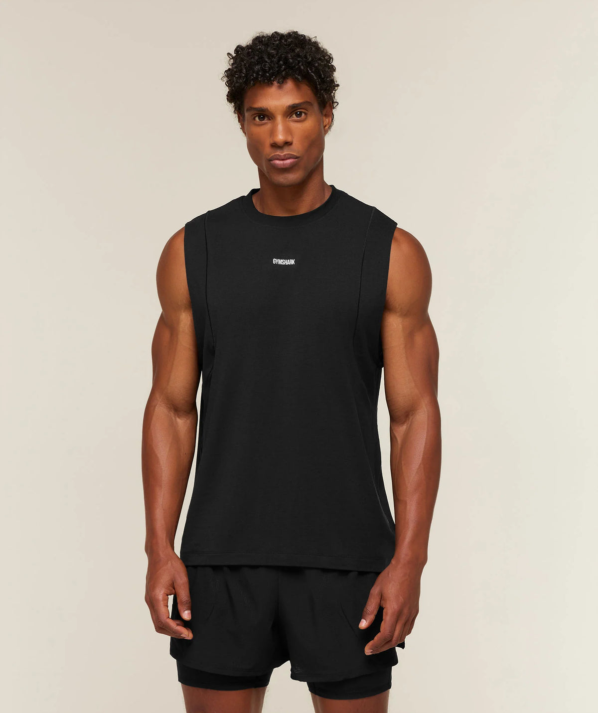 Gymshark Running Boxy Tank - Black