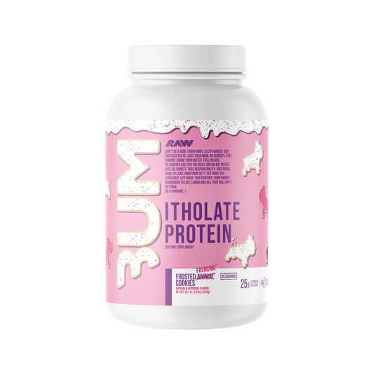 RAW CBUM Itholate Protein 2lb Frosted Frenchie Cookies