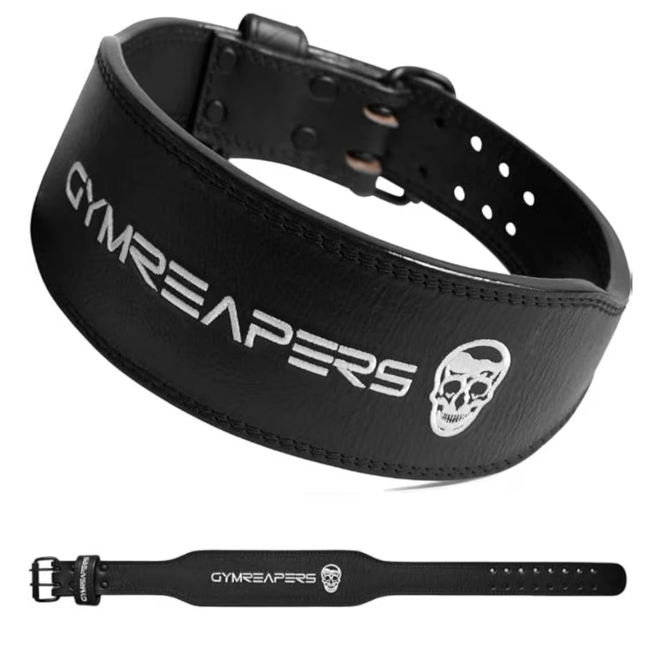Gymreapers Cinturón de cuero