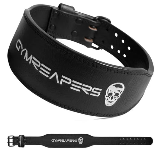 Gymreapers Cinturón de cuero
