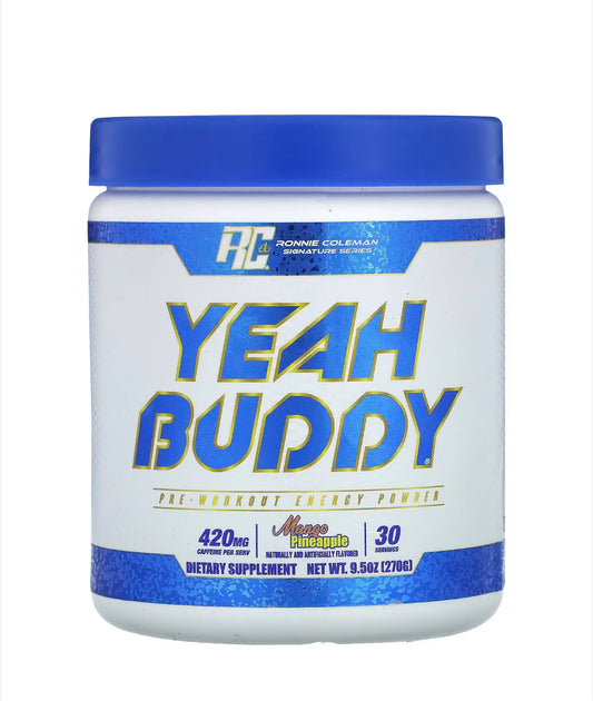 RONNIE YEAH BUDDY PRE WORKOUT 30serv MANGO PINEAPPLE