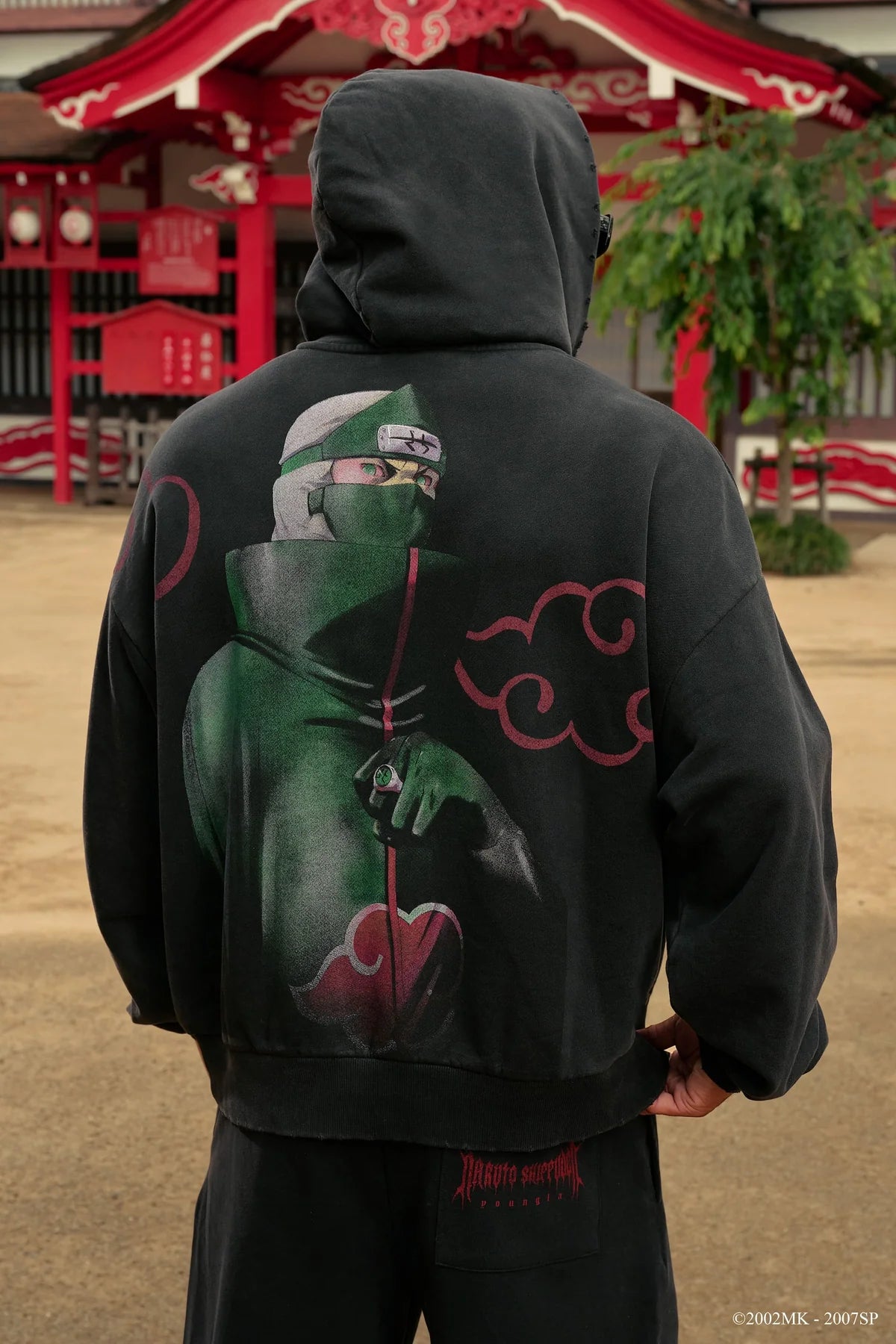 5083 - NARUTO STUD ARTWORK HOODIES Kakuzu