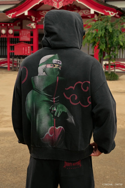 5083 - NARUTO STUD ARTWORK HOODIES Kakuzu