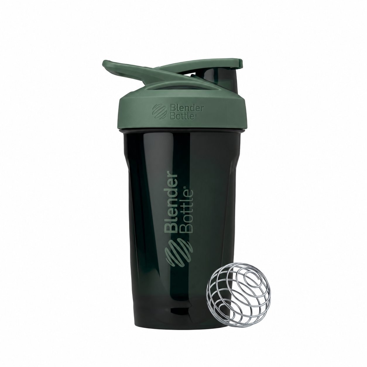 BlenderBottle 24oz Strada Tritan Shaker Bottle - Green: Leakproof Shaker