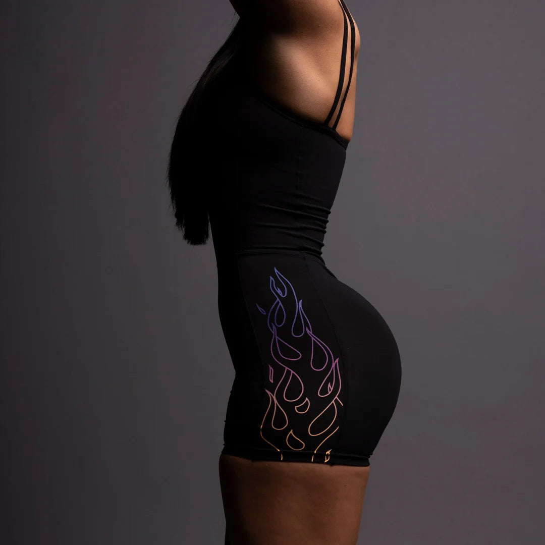 BLAZE SHAY "ENERGY" BODYSUIT IN BLACK