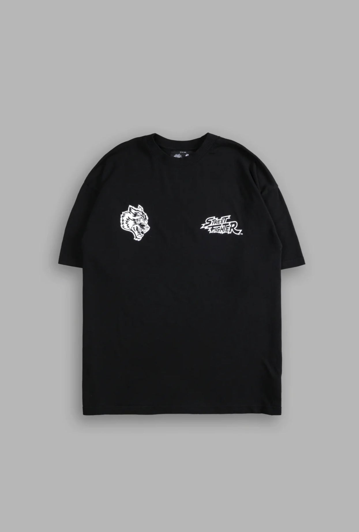 FINAL BOSS "PREMIUM" UNISEX OVERSIZED TEE IN BLACK