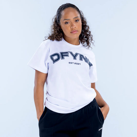 Revive Oversized Graphic Tee White