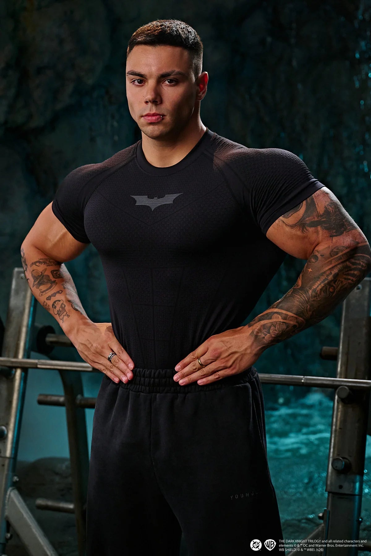4259 - BATMAN COMPRESSION TEES