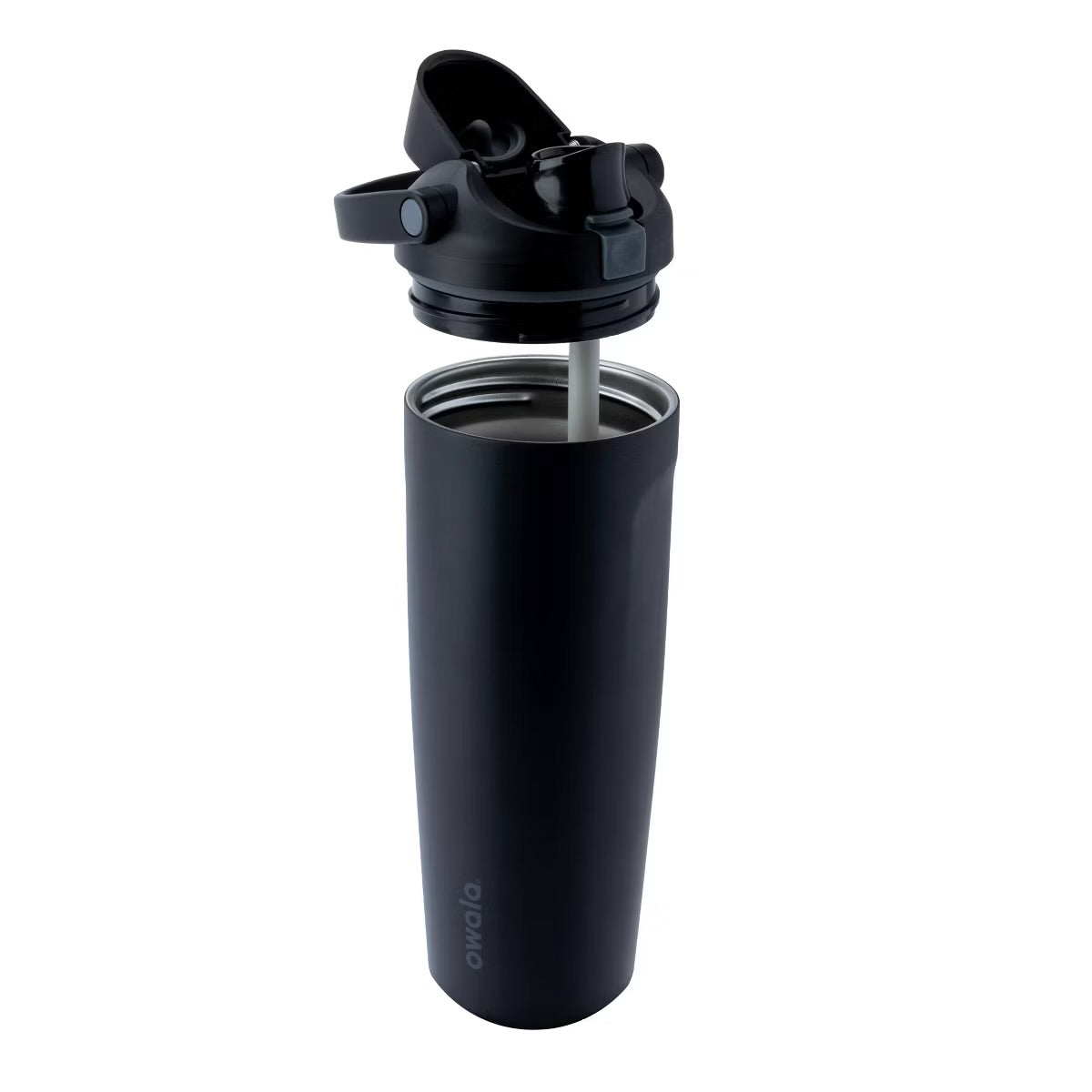 Owala 30oz Stainless Steel FreeSip Sway Tumbler - Very Very Dark