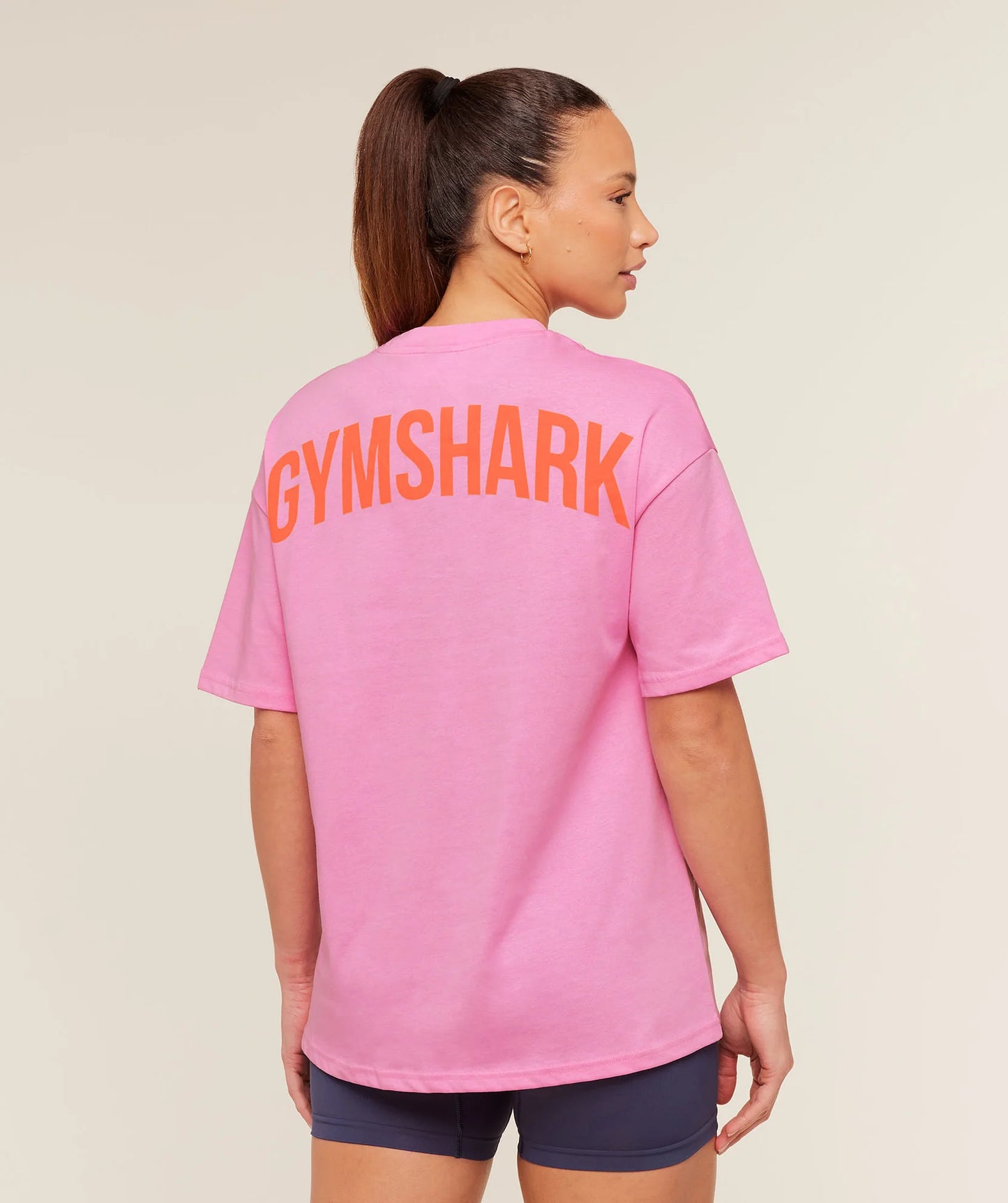 GS POWER OVERSIZED T-SHIRT Focus Pink