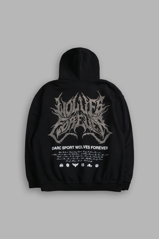 SHEER LOYALTY "PIERCE" HOODIE IN BLACK