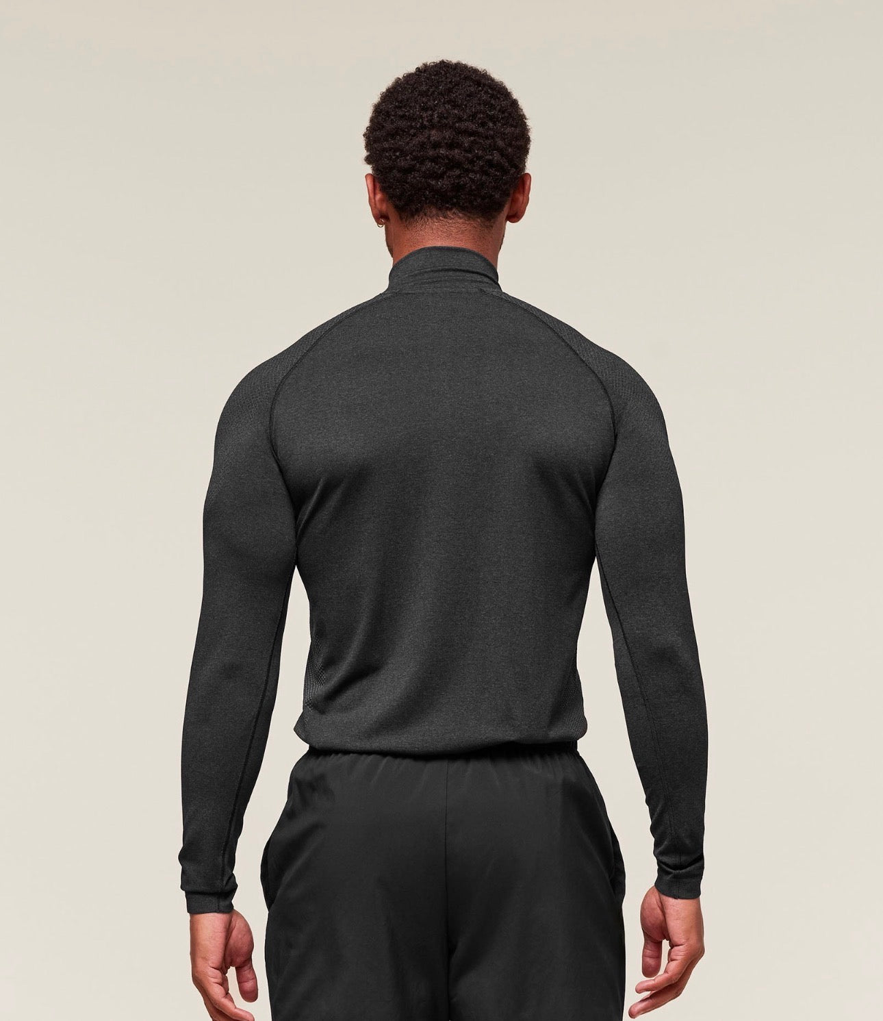 Vital 1/4 Zip - Black/Silhouette Grey