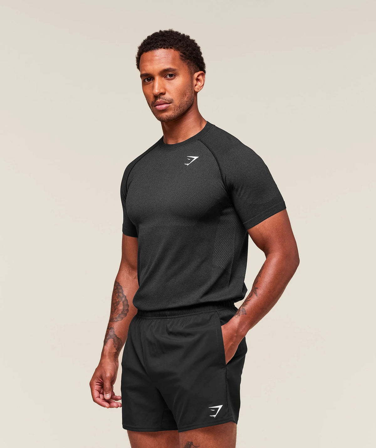 VITAL SEAMLESS T-SHIRT BLACK