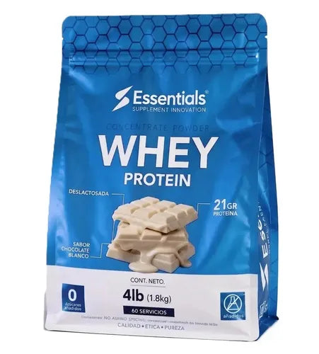 ESSENTIALS Whey Protein Chocolate Blanco