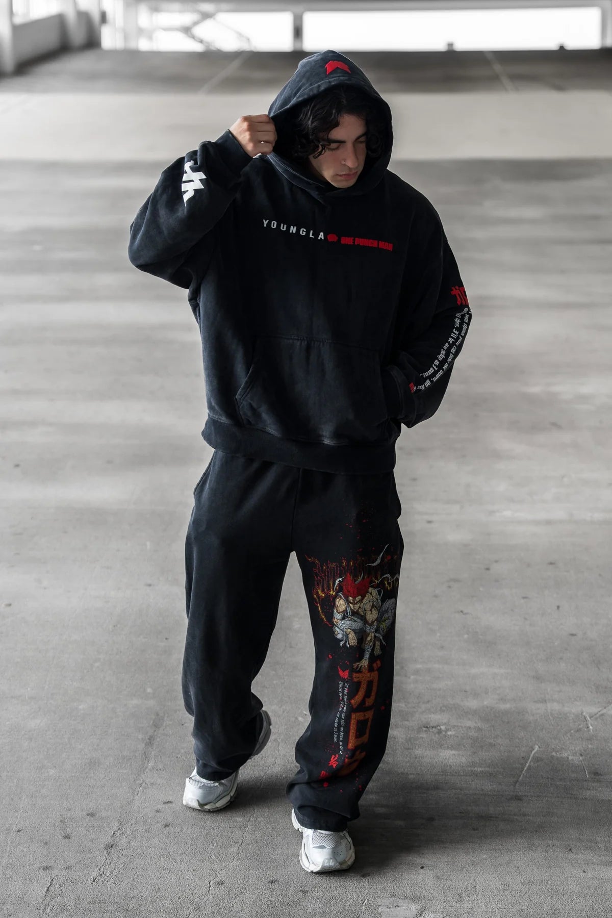 5053 - One Punch Man Hoodies - Garou