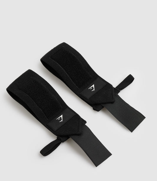 Gymshark Wrist Straps - Black