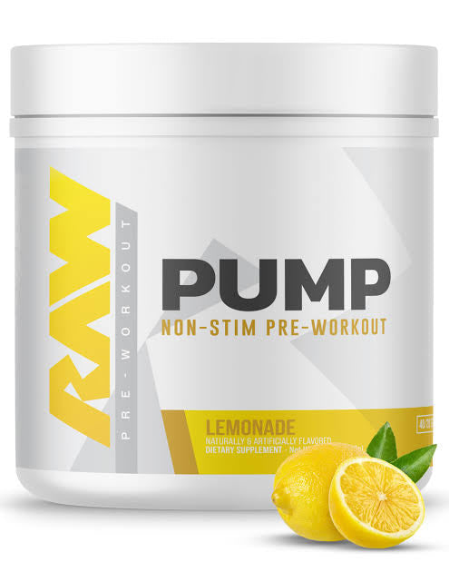 RAW Pump Non-stim Lemonade