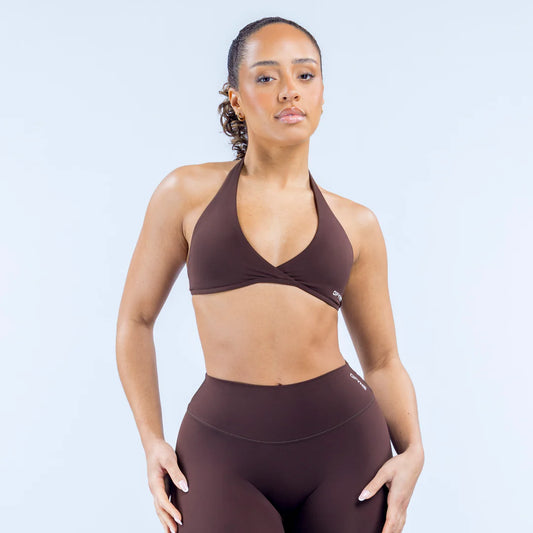 Origin Halter Bra Espresso