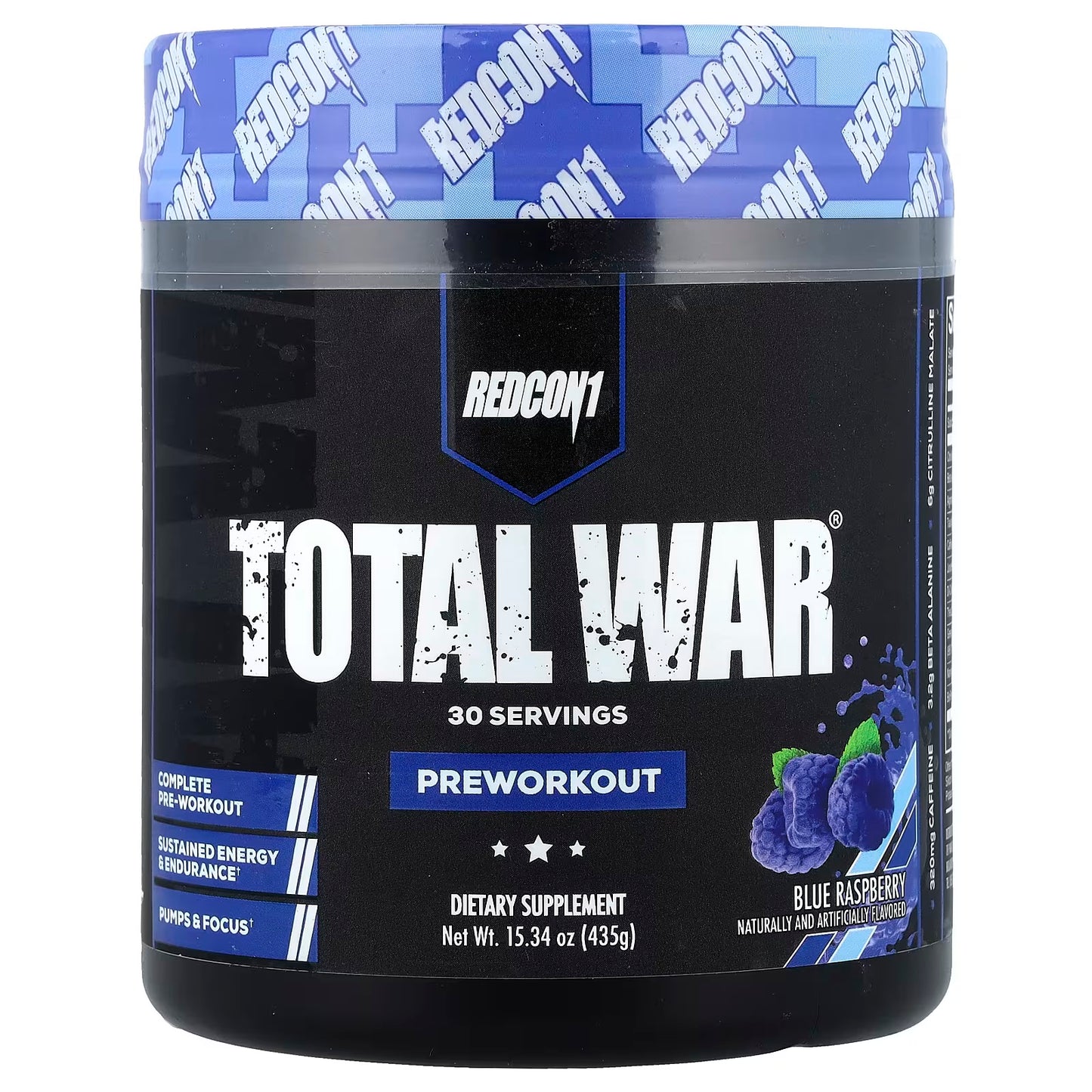 REDCON1 Total War 30serv Blue Raspberry