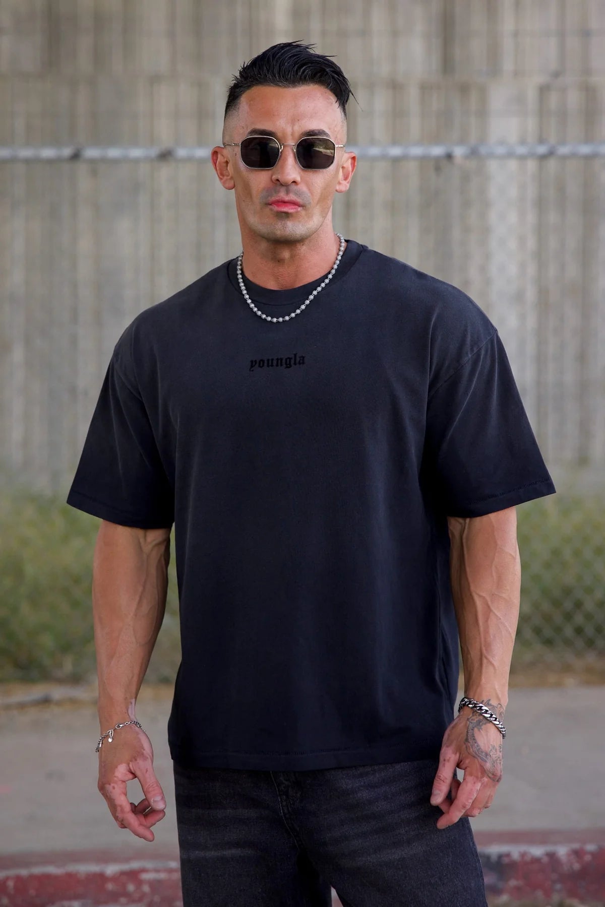 4216 - SUMMER SOFT TEES - Black Wash
