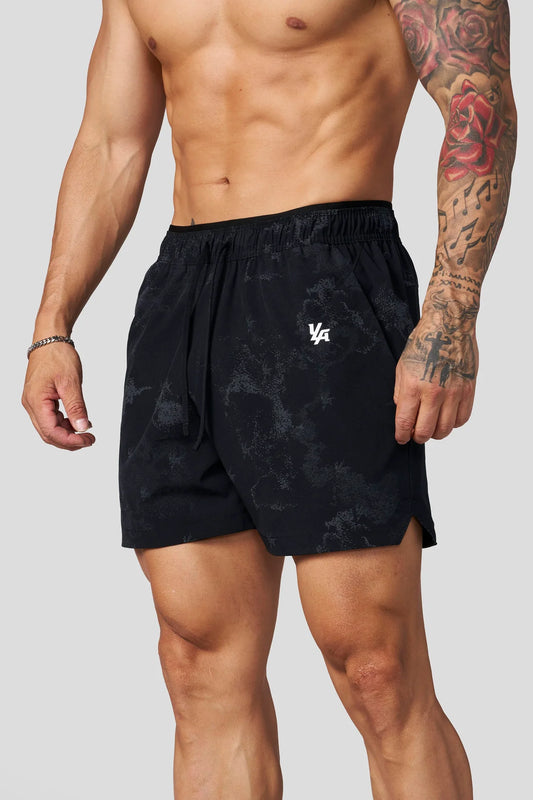 1052 - REFLECTIVE FITNESS SHORTS