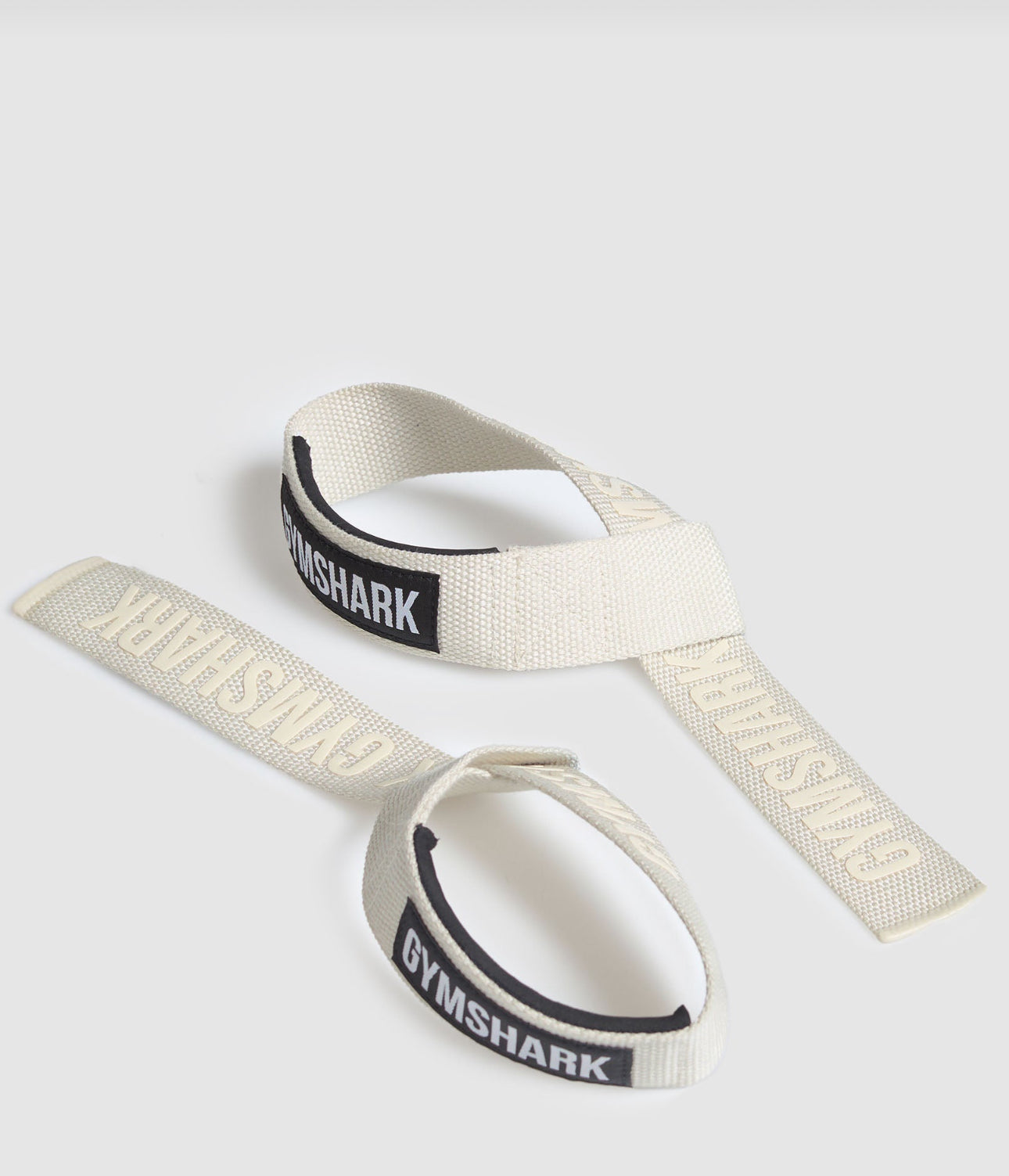 Silicone Lifting Straps - Oat White