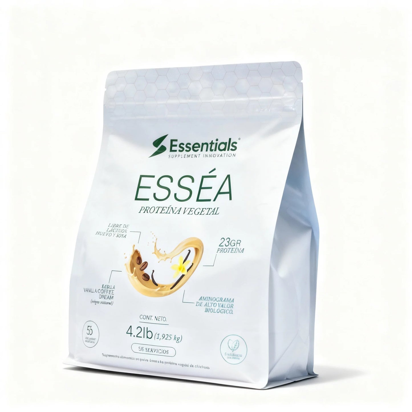 ESSENTIALS Essea Proteína vegetal 4.2lb Vainilla Dream Coffee