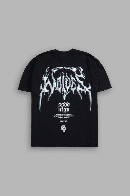 DARC FUTURE "PREMIUM" OVERSIZED TEE IN BLACK