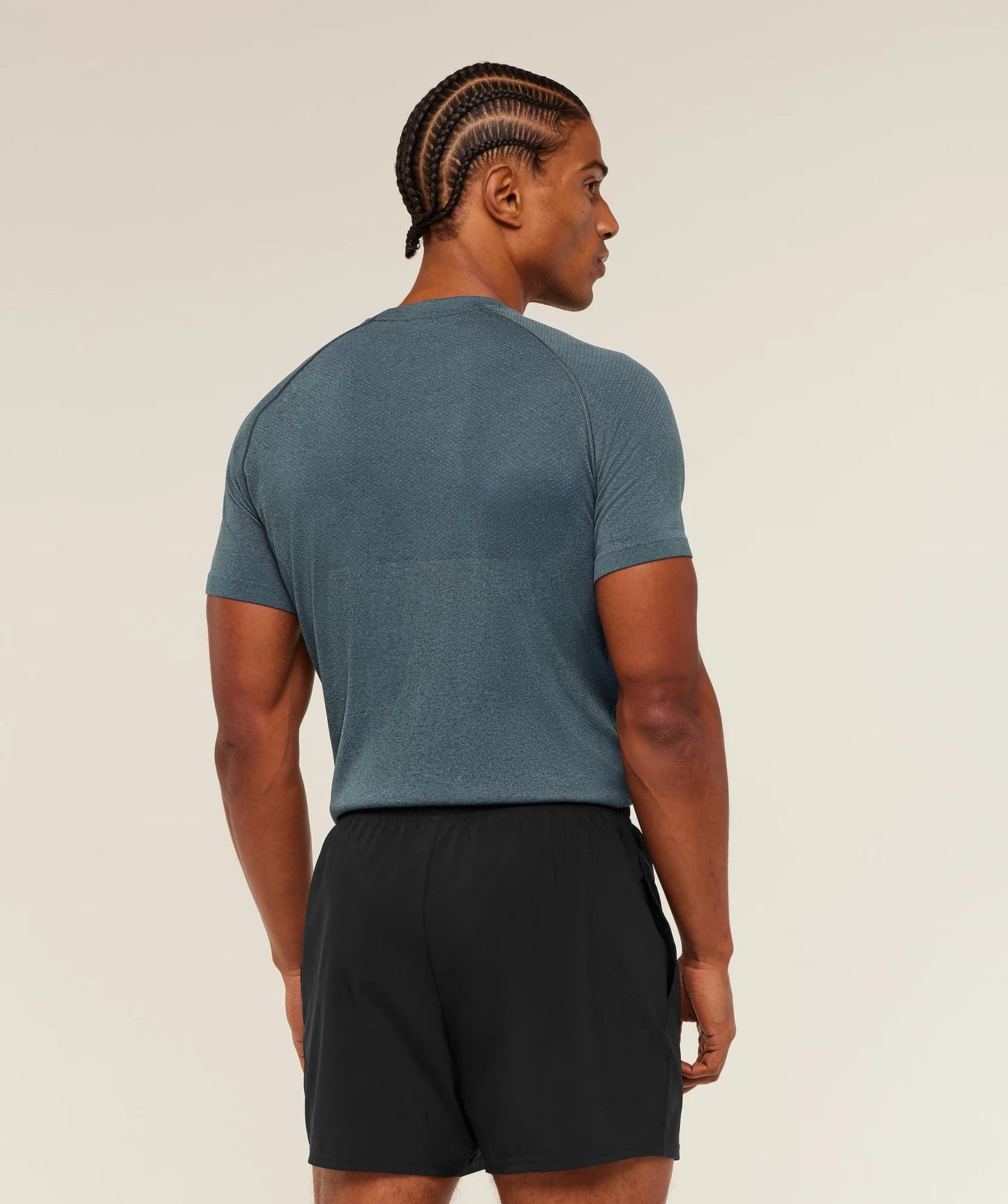 VITAL SEAMLESS T-SHIRT IRON BLUE