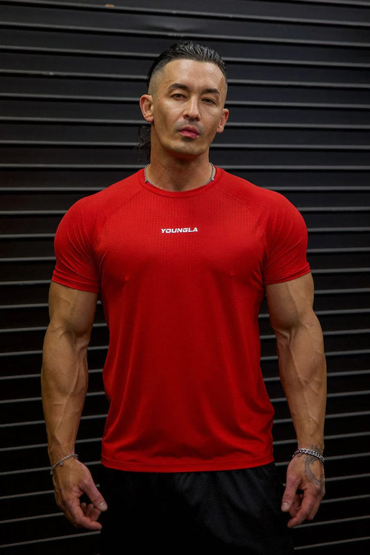 4115 - AeroMesh Shirts Red