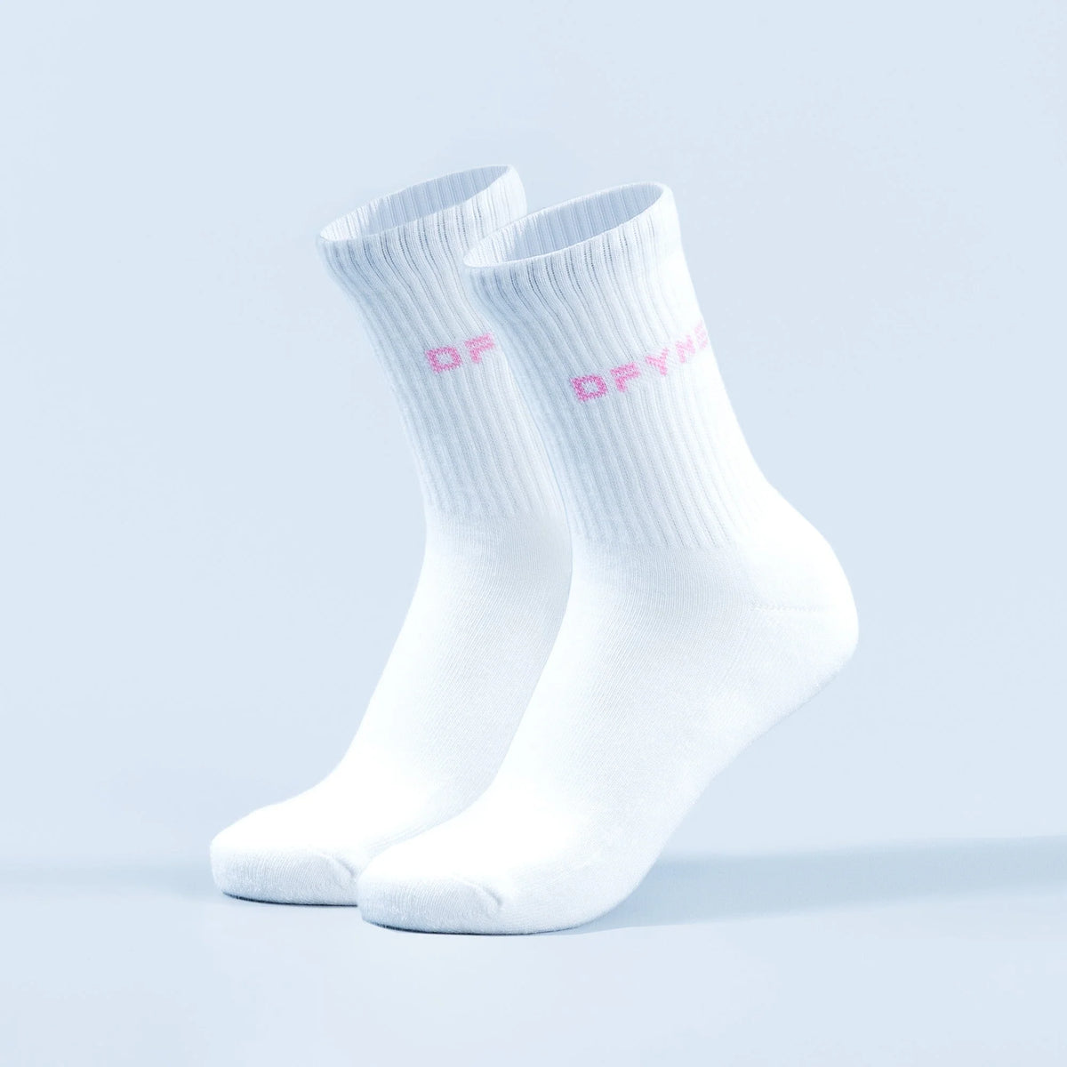 Revive Crew Socks Pink