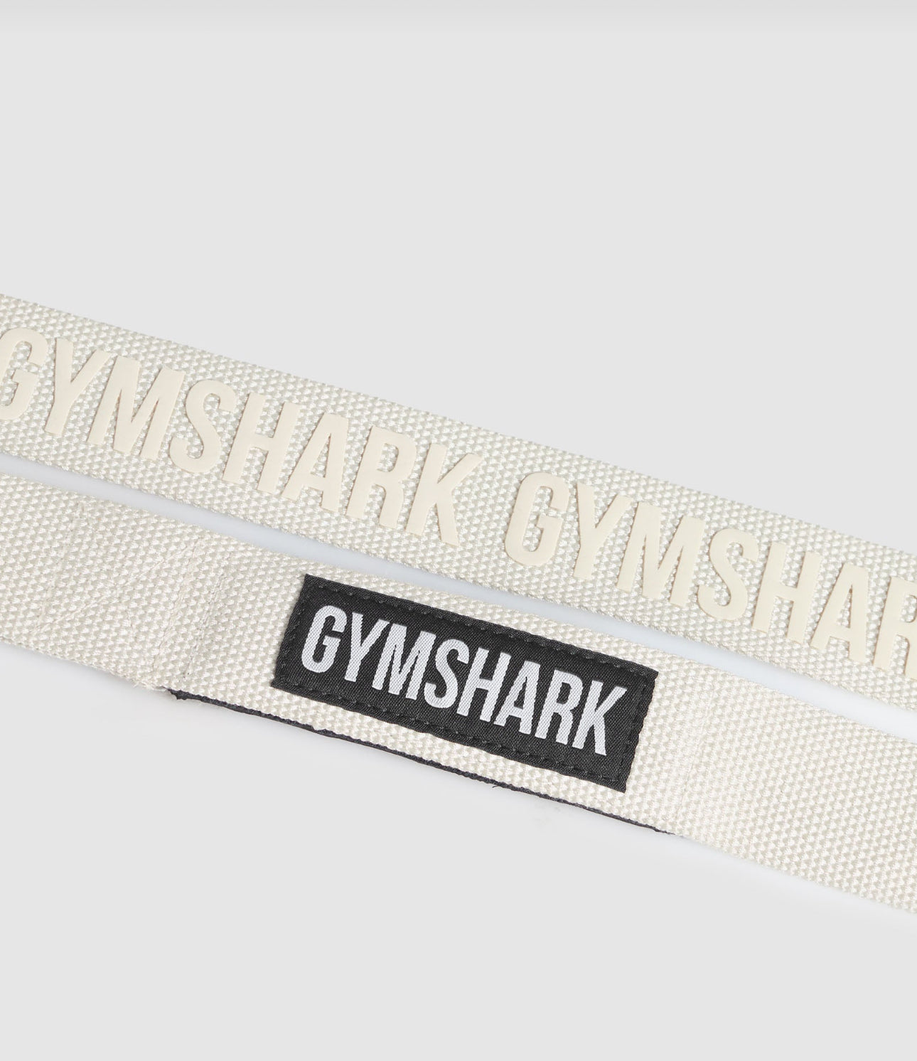 Silicone Lifting Straps - Oat White