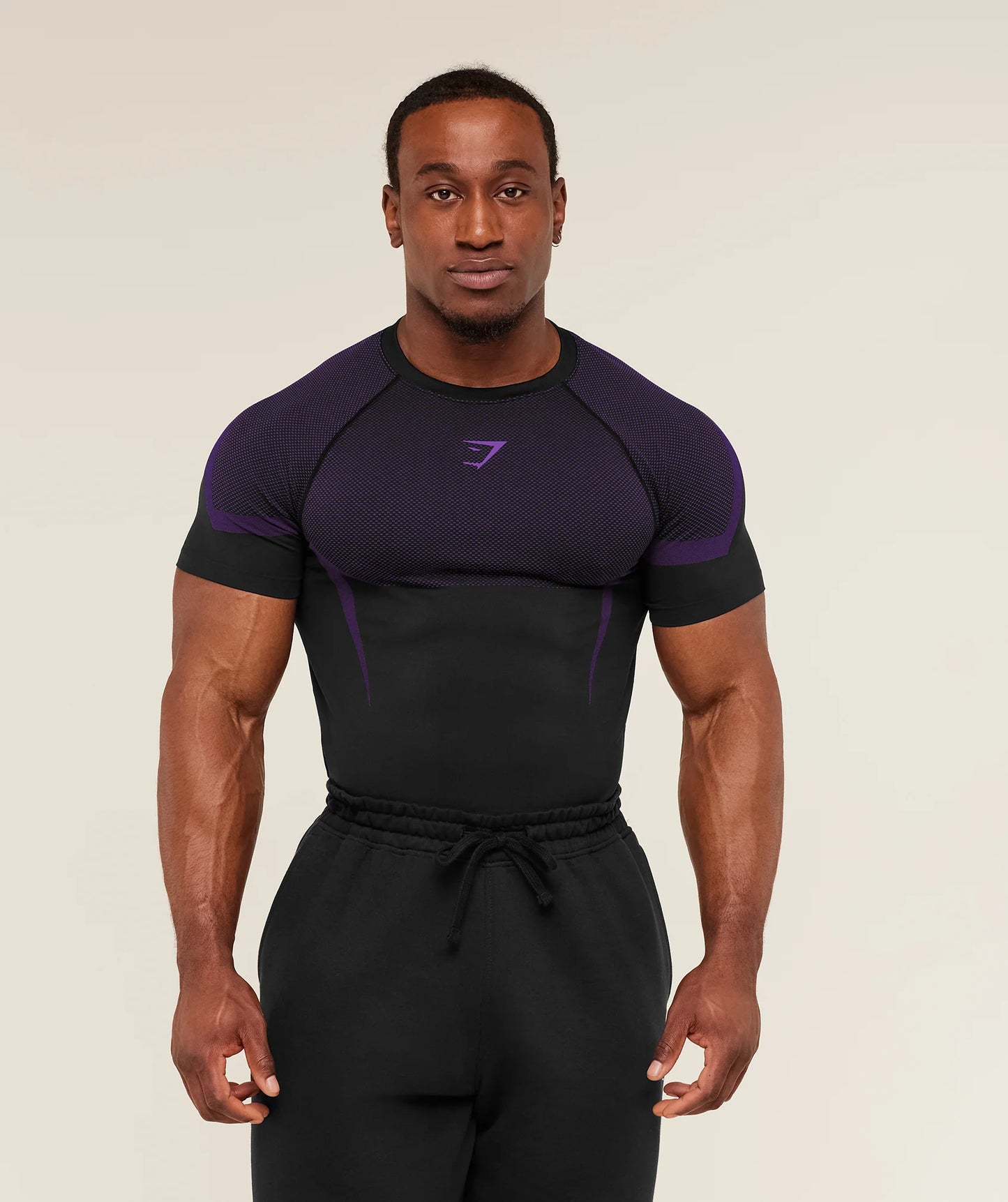 Onyx 5.0 Seamless T-Shirt
Black/Athletic Purple