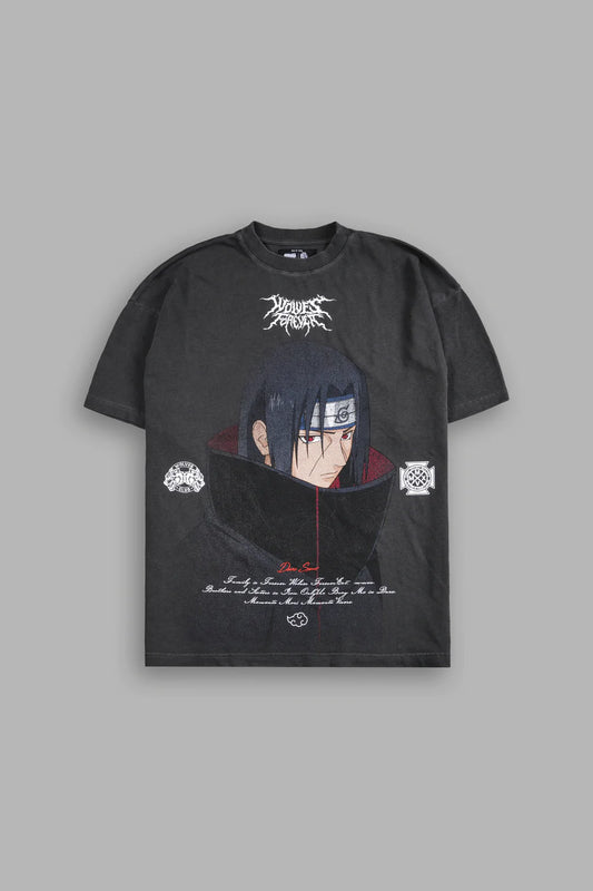 ITACHI FOREVER "PREMIUM" OVERSIZED TEE IN WOLF GRAY