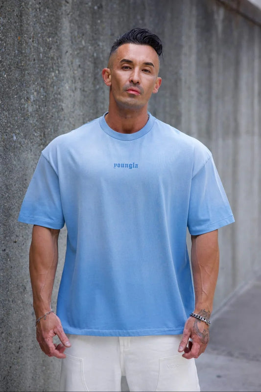 4216 - SUMMER SOFT TEES - Light Blue Wash