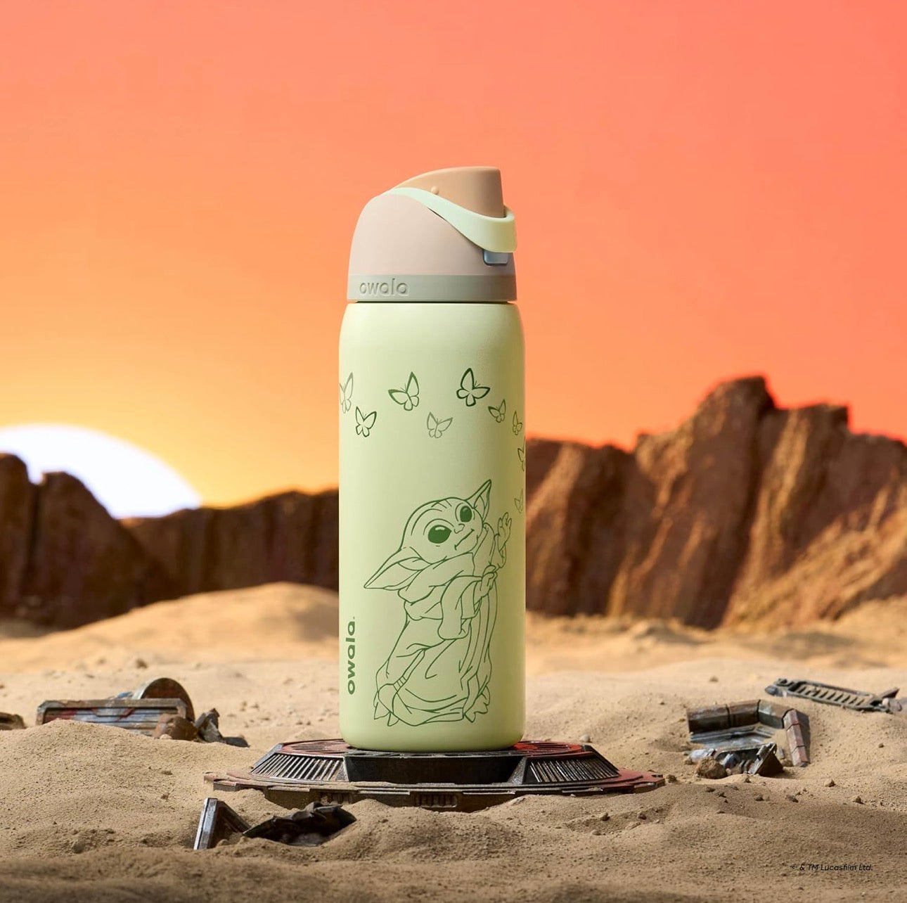 Owala x Star Wars GroGu