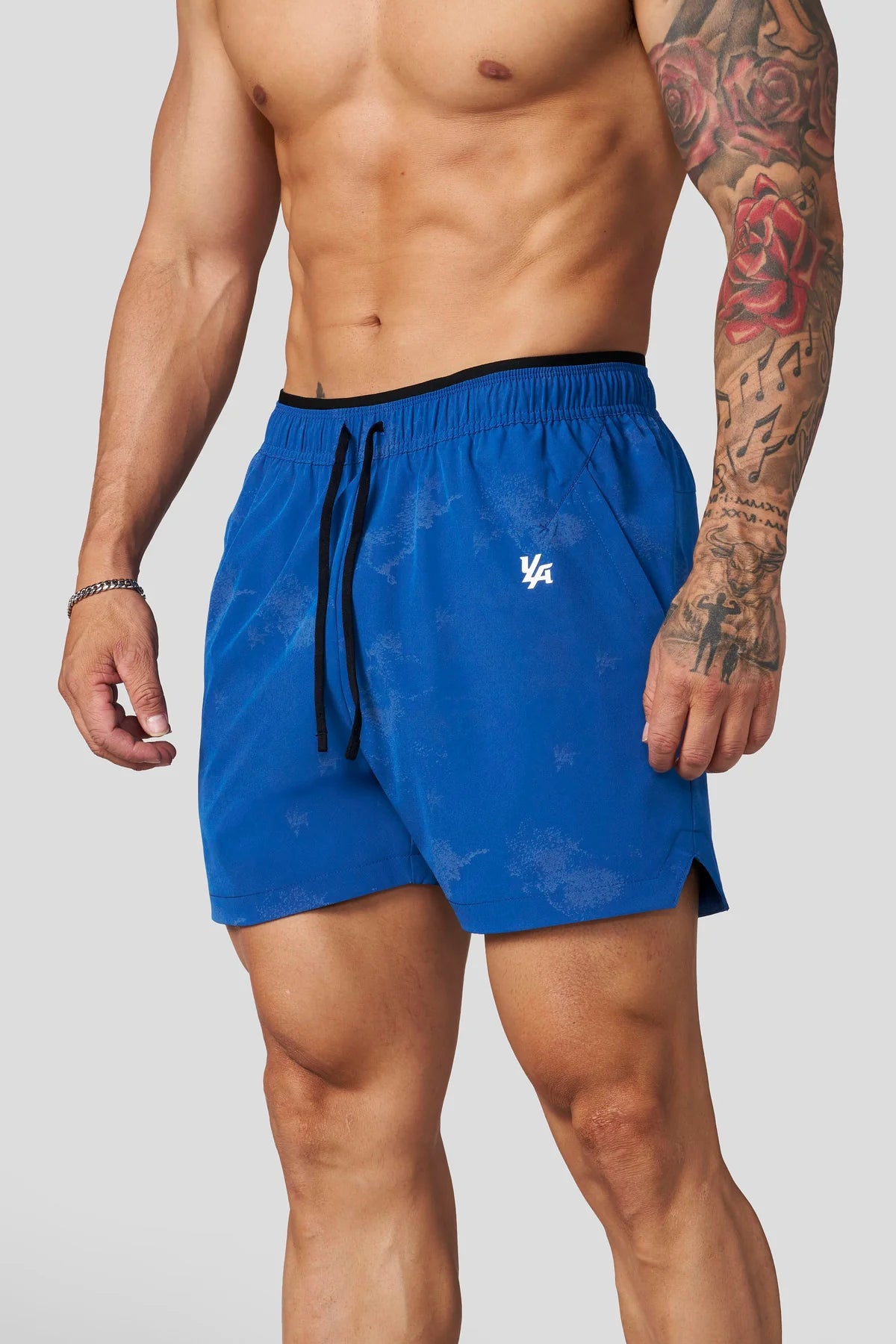 1052 - REFLECTIVE FITNESS SHORTS