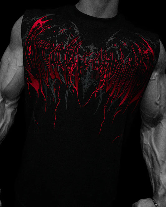 Dark Matter Oversized Cutoff Tee [NIGHTMARE]