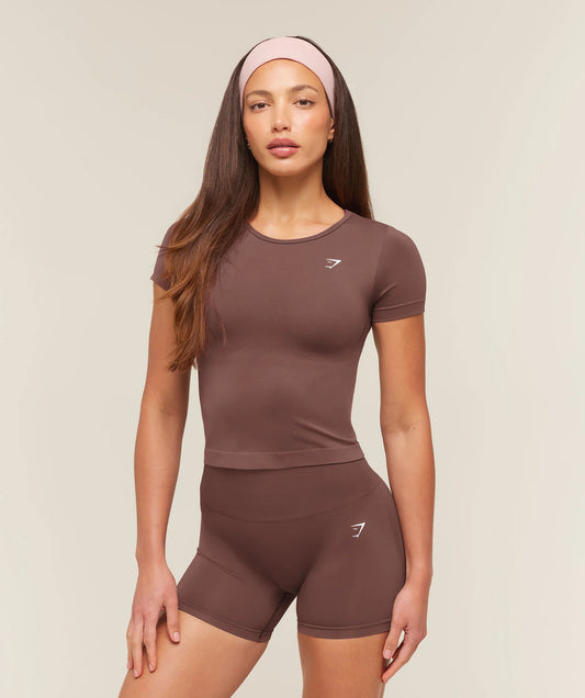 EVERYDAY SEAMLESS SHORT SLEEVE TOP