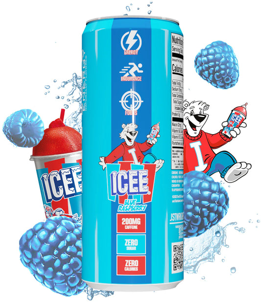 JSTWRK Energy Icee Blue Raspberry