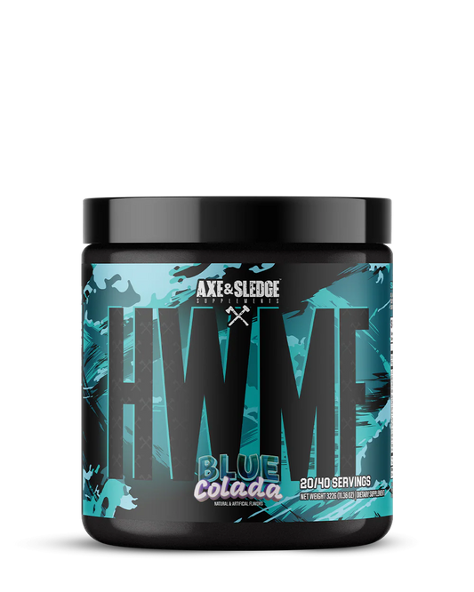 AXE & SLEDGE HWMF PRE WORKOUT (40serv) BLUE COLADA