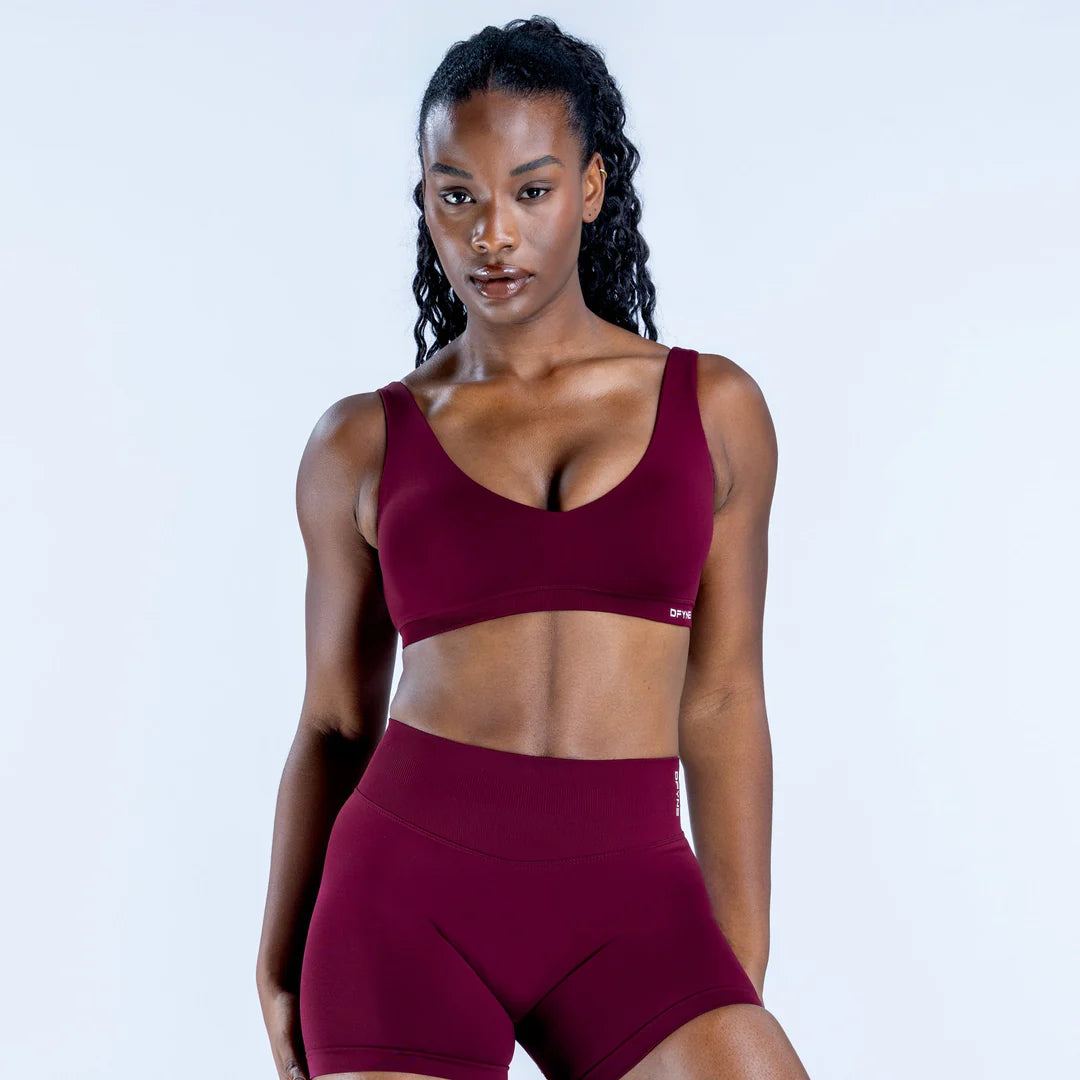 Impact Scoop Back Bra Winter Berry