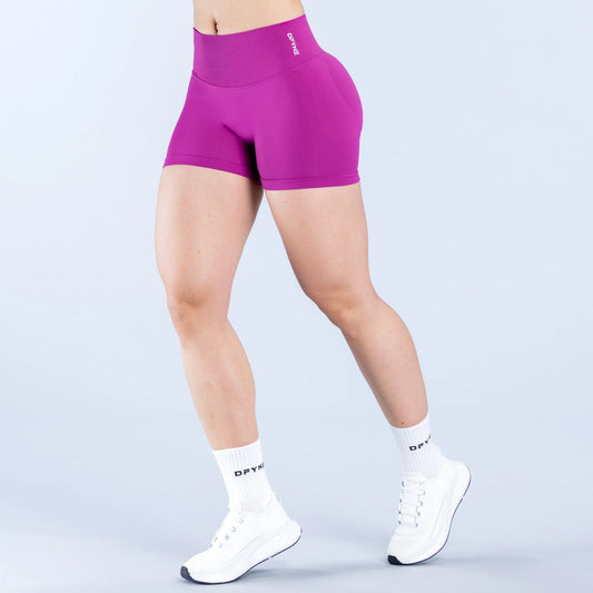 Vision Shorts | 4.5" | Straight Waistband Fuchsia