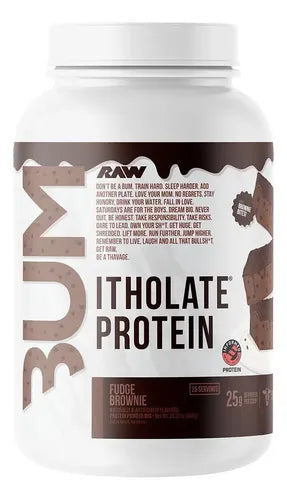 RAW CBUM Itholate Protein 2lb Fudge Brownie