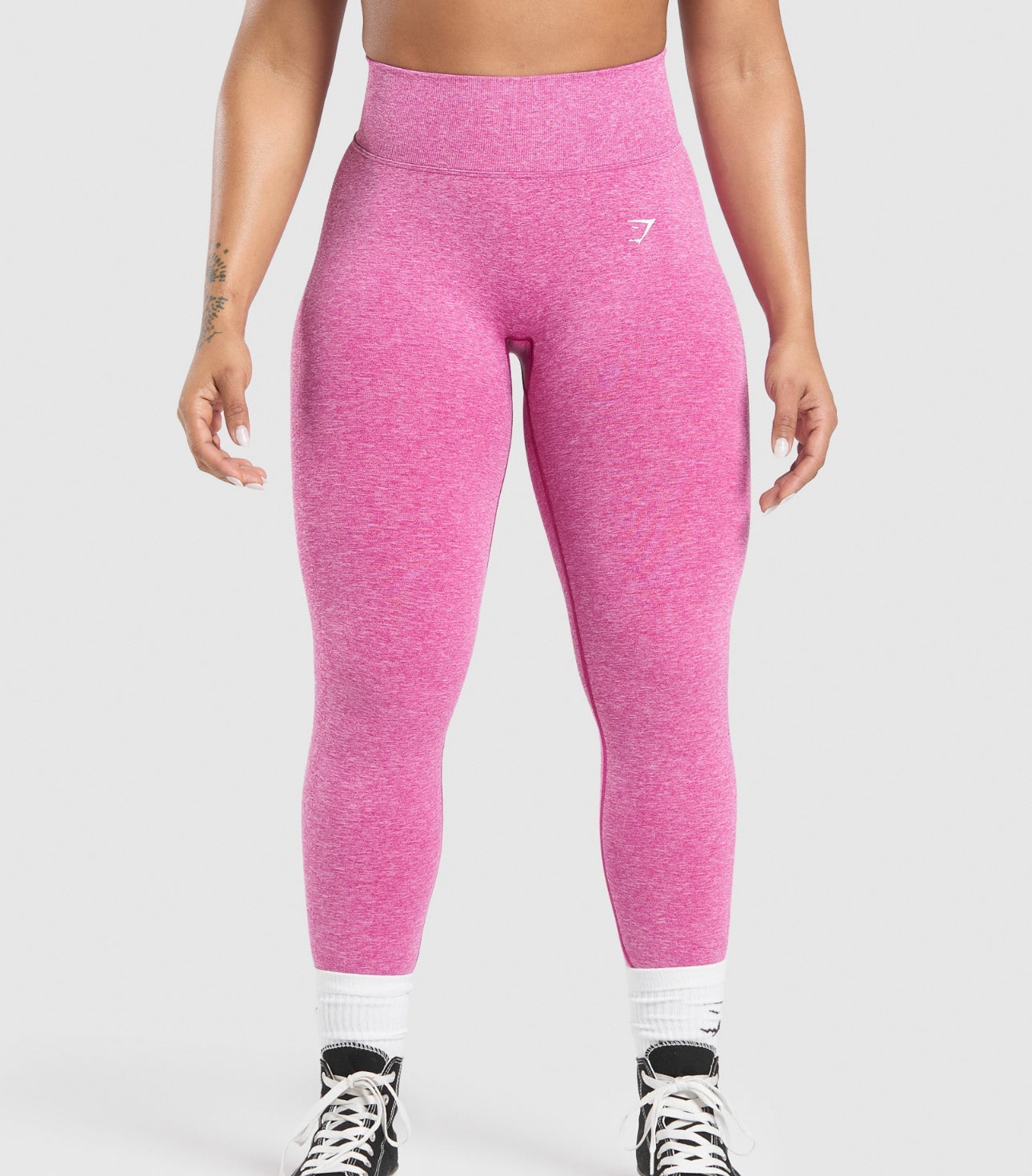 Lift Seamless Leggings - Winning Pink/White Marl
