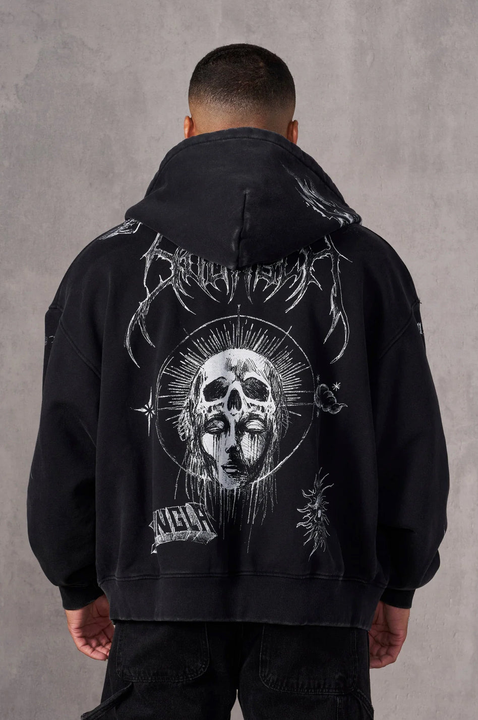5061 - Inked Zip-up Hoodies