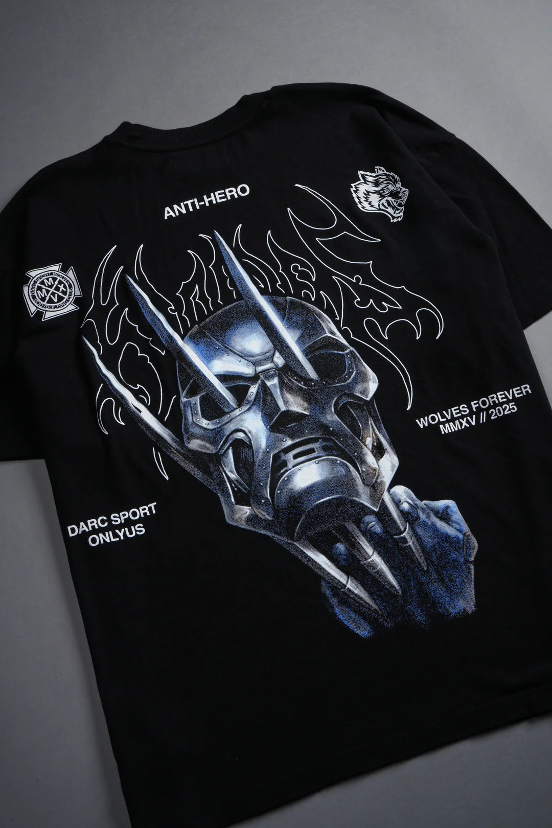 ANTI-HERO "PREMIUM" OVERSIZED TEE IN BLACK