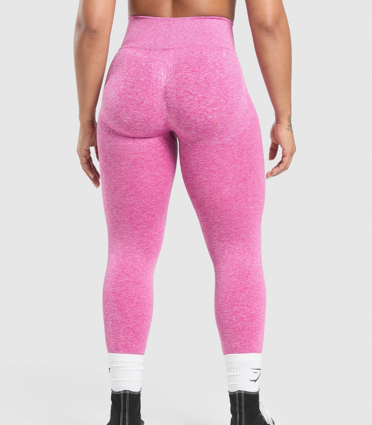 Lift Seamless Leggings - Winning Pink/White Marl