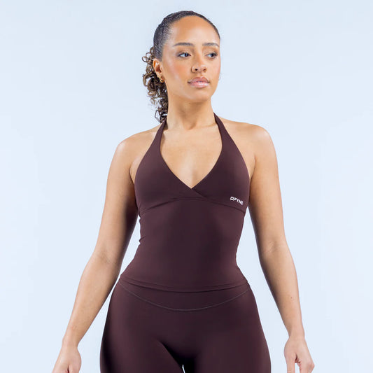 Origin Halter Top Espresso