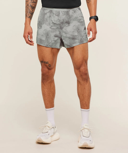 Gymshark Running Elite Race 5" Short - Smokey Grey